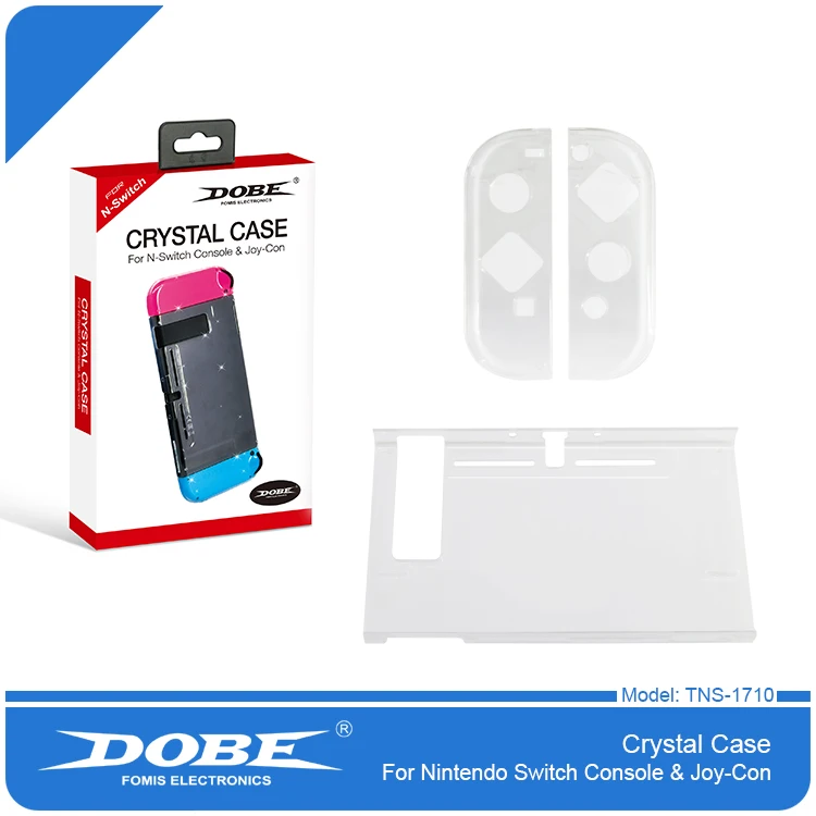 dobe crystal case for nintendo switch