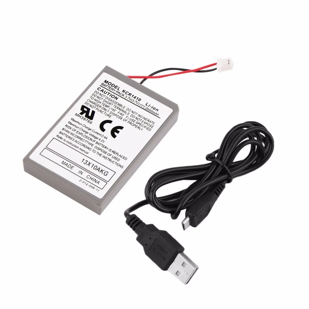 

1pc 2000mAh Rechargeable Battery Pack for Sony Playstation PS4 Controller Cable Drop Shipping Wholesale Eletronic Hot