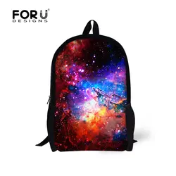 Desings 3D рюкзак для Galaxy для подростков обувь девочек Космическая Звезда Детская школьная рюкзаки дети Bagpack Женская дорожная сумка Mochila