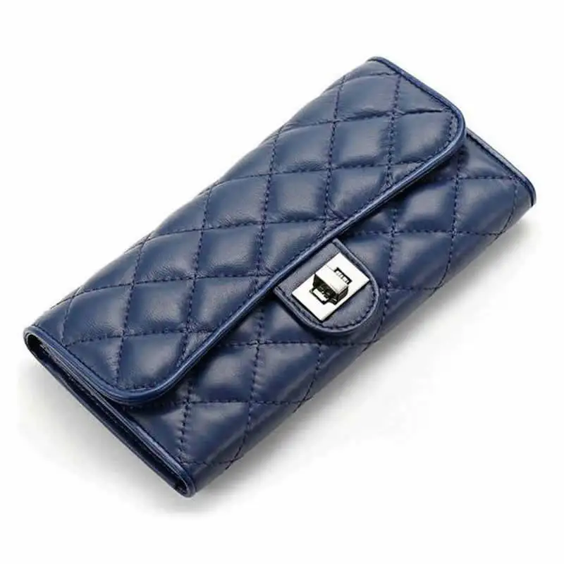 Fashion Luxury Brand Women Wallets Ladies Genuine Leather Credit Card