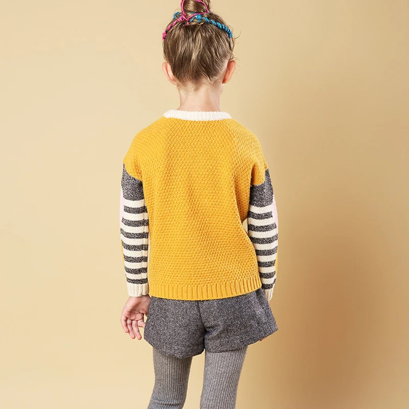 Girls Sweaters Children Clothing Winter Thicken Knitted Kids Pullovers Boys Sweaters Menina Kids Knitwear Fashion Child Clothes