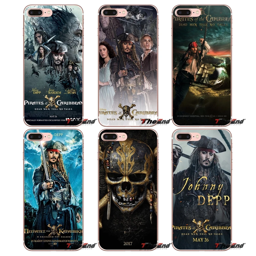 

For Xiaomi Redmi 4 3 3S Pro Mi3 Mi4 Mi4i Mi4C Mi5 Mi5S Mi Max Note 2 3 4 Cover Coque Pirates of the Caribbean Dead Man TPU Case