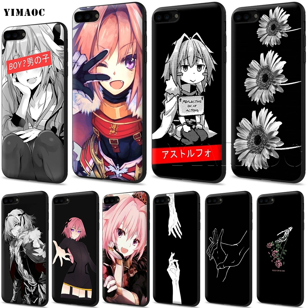

YIMAOC Astolfo Soft Silicone Case for iPhone 11 Pro XS Max XR X 8 7 6 6S Plus 5 5s se