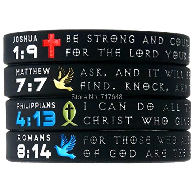 300PCS Symbols of Faith Bible with Christian Symbols Scripture Engraved