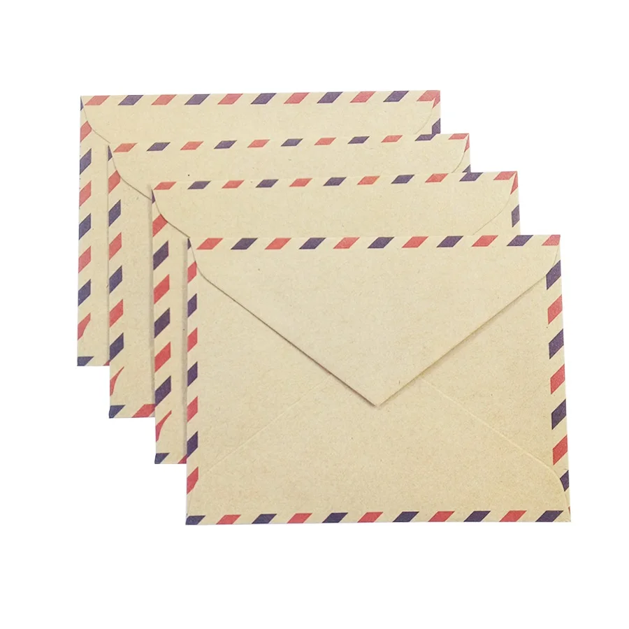 10 шт./партия, мини Ретро винтажный крафт-бумажный конверт, британский стиль, дорожный конверт для мини-открытки, маленький подарок, Новогоднее поздравление
