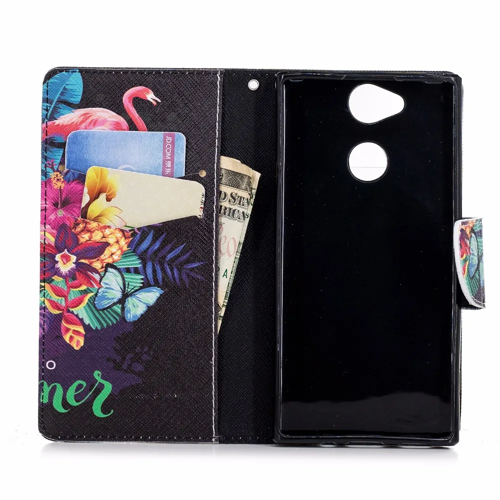 Для sony Xperia XA2 чехол для Coque H3113 H3123 H3133 откидная крышка Fundas xa2 кожаный бумажник флип