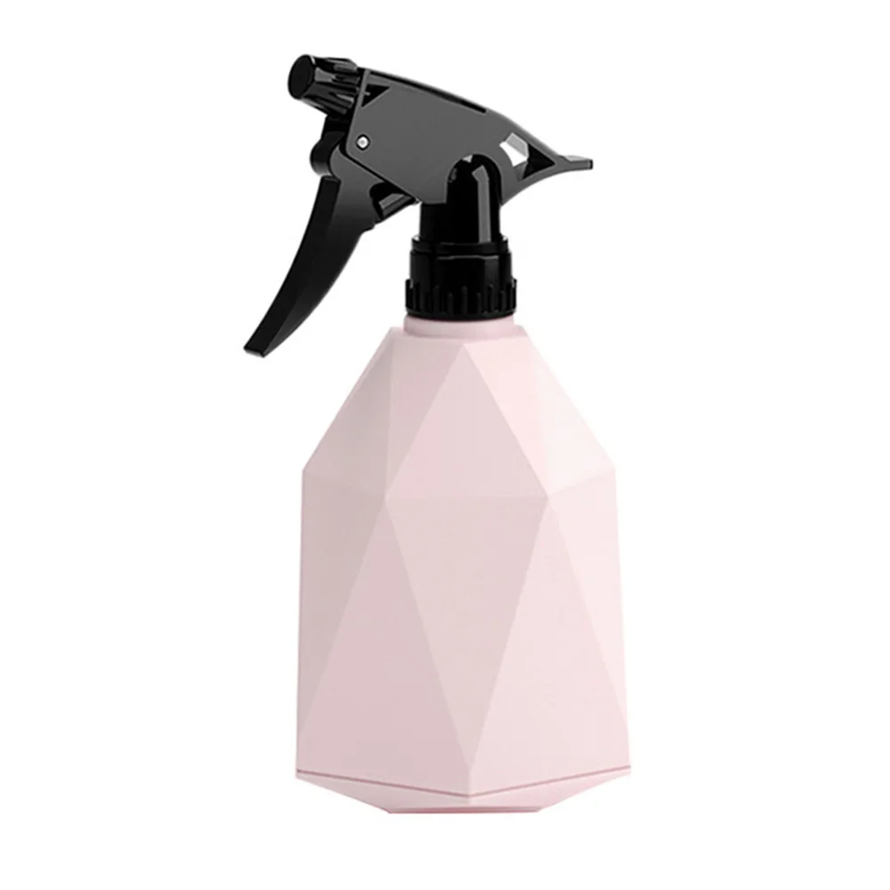 600ml Candy Color Geometric Design Empty Spray Bottle Watering The Flowers Water Bottle Water Spray for Salon Plants Sprayers