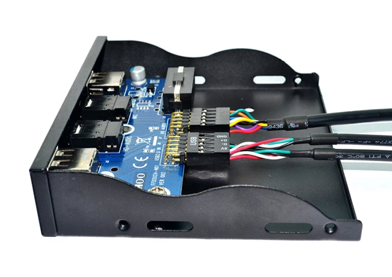 عالية السرعة 9in إلى 2 منافذ USB 2.0 Hub USB2.0 الجبهة لوحة + HD الصوت موصل محرك الأقراص الضوئية ل PC سطح المكتب 3.5 بوصة مرن خليج عالية السرعة 9in إلى 2 منافذ USB 2.0 Hub USB2.0 الجبهة لوحة + HD الصوت موصل محرك الأقراص الضوئية ل PC سطح المكتب 3.5 بوصة مرن خليج