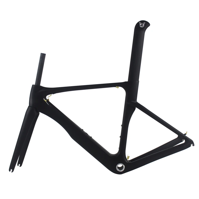 

Newest style carbon bike frame 3k/ud/1K red magma carbon bicycle frameset T1100 glossy finished made in china in stock