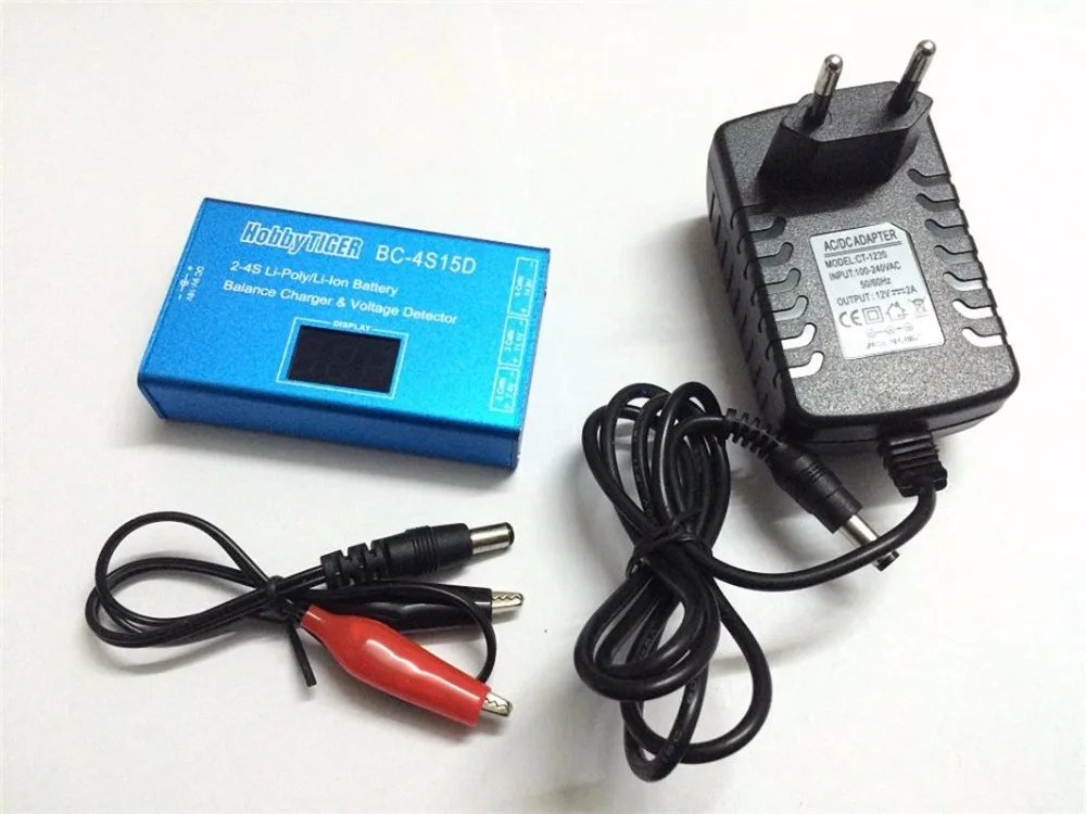 BC-4S15D Lipo Battery 2S 3S 4S Balance Charger w/ Display Screen