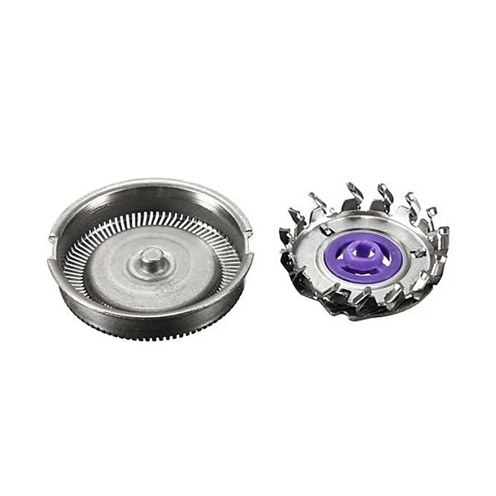 HQ56/HQ55 Reflex Plus и микро действия бритвы сменные головки для Philips Norelco 3 шт. с бесплатной чистящей щеткой