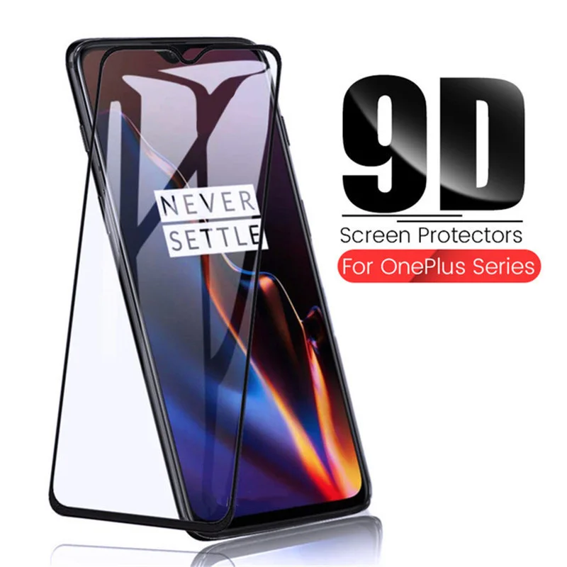 9D полное покрытие из закаленного стекла для oneplus 6T 6 7 9H Защитное стекло one plus T6