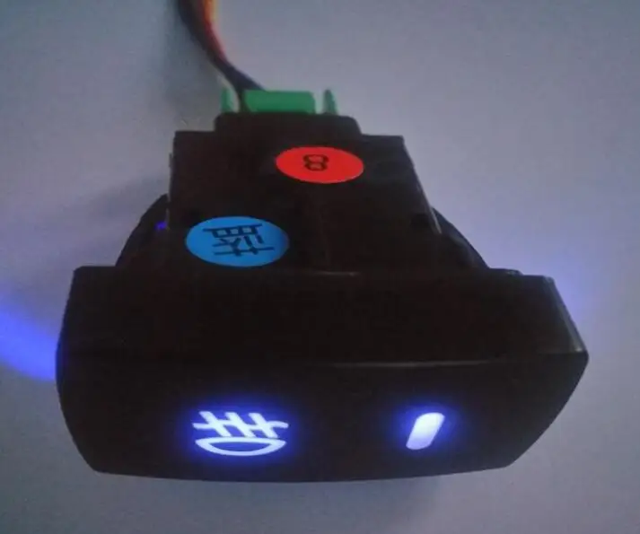9 вариантов подтяжки лица противотуманный светильник кнопка включения лампы для Subaru