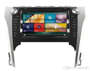 

8 inch In-Dash Car DVD player with GPS Navi(opt.),audio Radio stereo,USB/SD,BT/TV,car multimedia headunit for Toyota CAMRY 2012