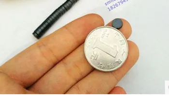 

Magnetic Materials Ferrite magnet Super small black circular ferrite magnet diameter 6.2mm*2mm