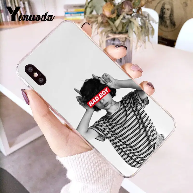 Yinuoda tv Finn Wolfhard Stranger Things TPU Мягкий силиконовый чехол для телефона для iPhone 8 7 6 6S Plus X XS MAX 5 5S SE XR 10 - Цвет: A16