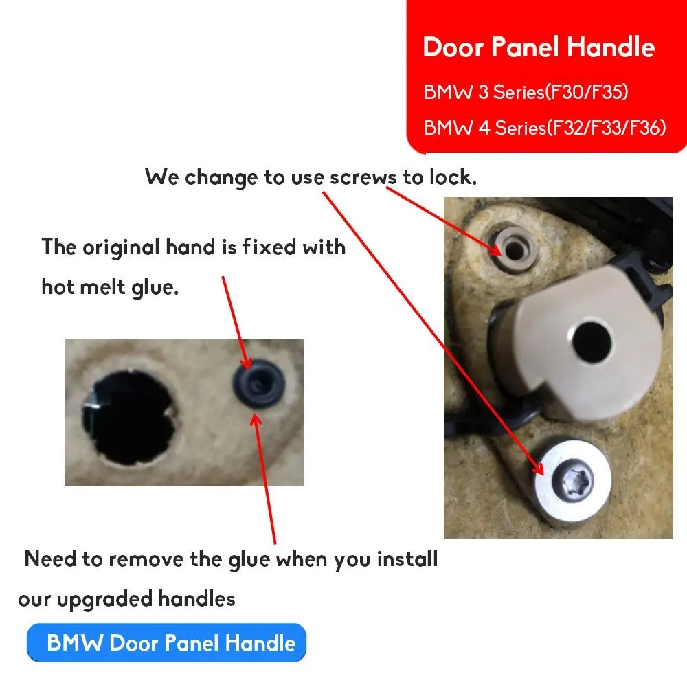 Door handles for BWM 3 9