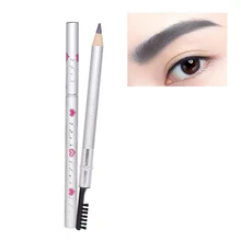Карандаш для бровей Макияж бровей Татуировка Ручка водонепроницаемый двойная головка с кисточкой длительный корректор для бровей оттенок 5 цветов