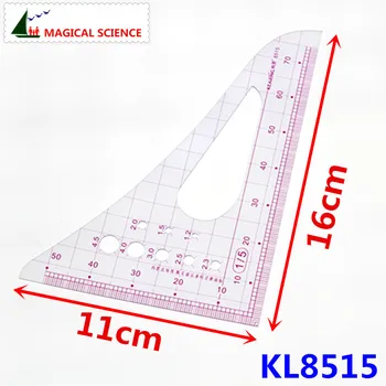 

plastic drawing template ruler,sandwich line ruler,plastic straight scale ruler#8515 Thumbnail proportion triangle ruler