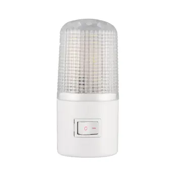 

4-LED Wall Mounting Bedroom Night Lamp Light US Plug Lighting Bulb 1W MAL999