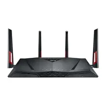 Topo 5 melhor roteador de jogos wi-fi asus RT-AC88U original wifi router802.11ac 3167 mbps atualizável merlin MU-MIMO 2.4 & 5 ghz 8x1000 mbps(China)