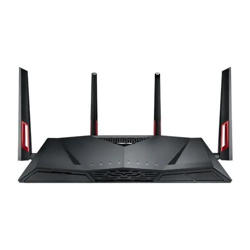 Beste TOP 5 Beste WI FI Gaming Router ASUS RT AC88U Originele WiFi Router802.11ac 3167Mbps Upgradable Merlin MU MIMO 2.4 5GHz 8x1000Mbps