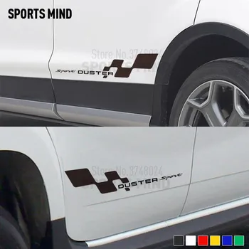 

3 Pairs SPORTS MIND Car Styling Automobiles Car Sticker Decal For Renault Duster Dacia Duster Stepway GT Car Accessories