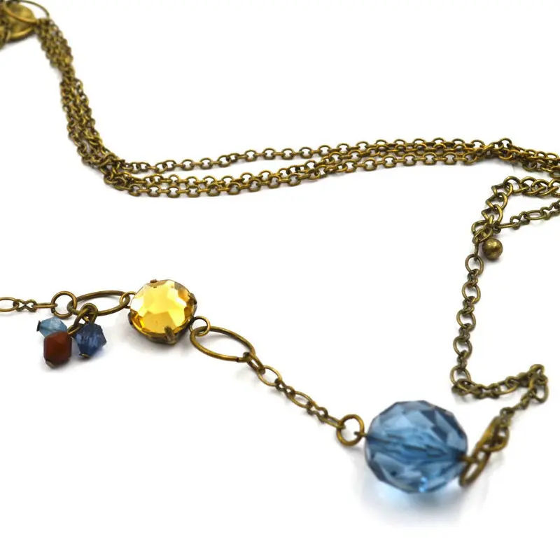 T007 BigBing модная женская подвеска Золотая цепь с кисточками|chain necklace|fashion necklacenecklace