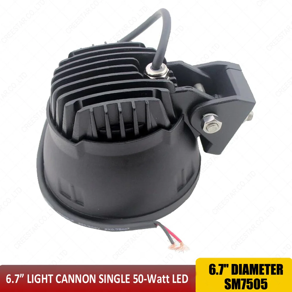GDCREESTAR Lighting 9888538 Cannon Black 6 7 &quot50 Вт узкие светодиодные точечные светильники с самым