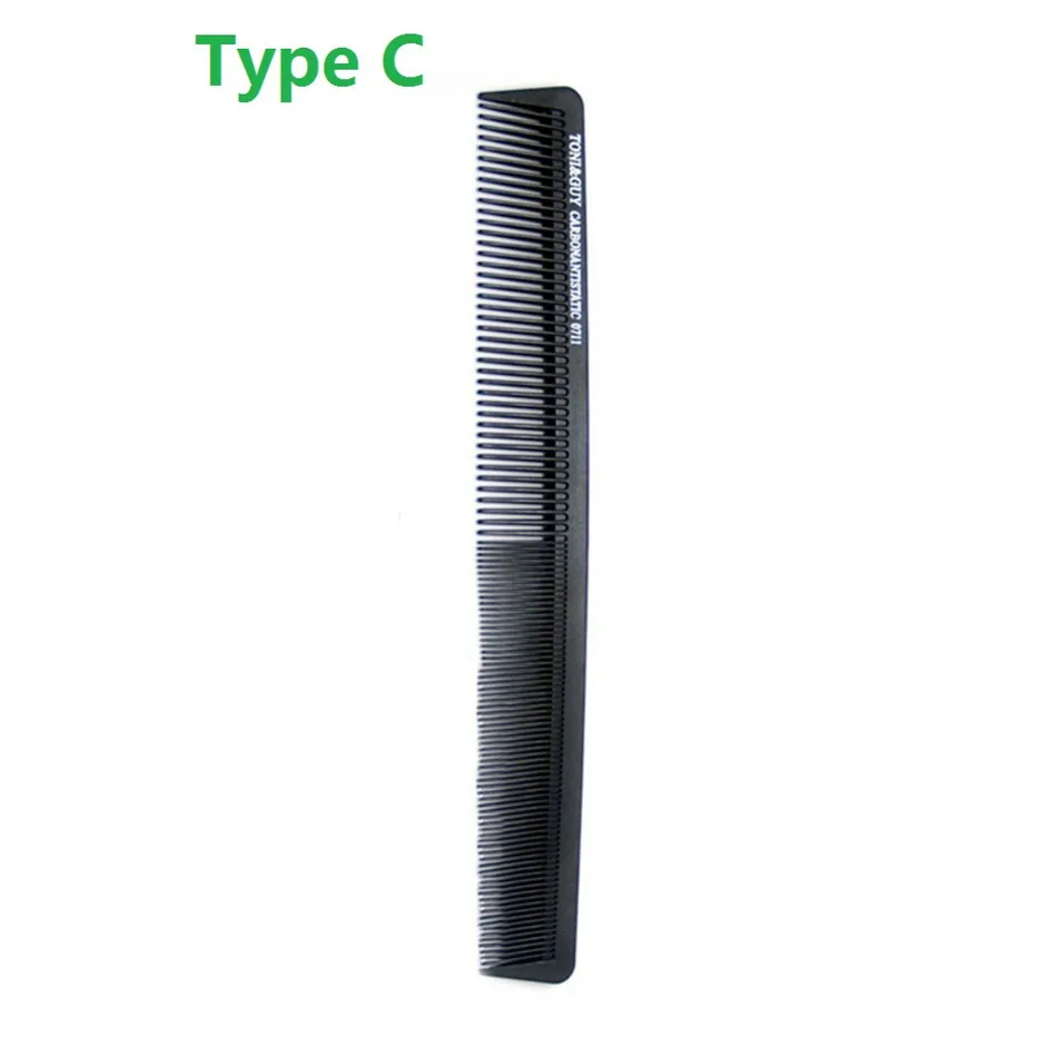 1 шт. черные антистатические v расчески для волос профессиональная расческа