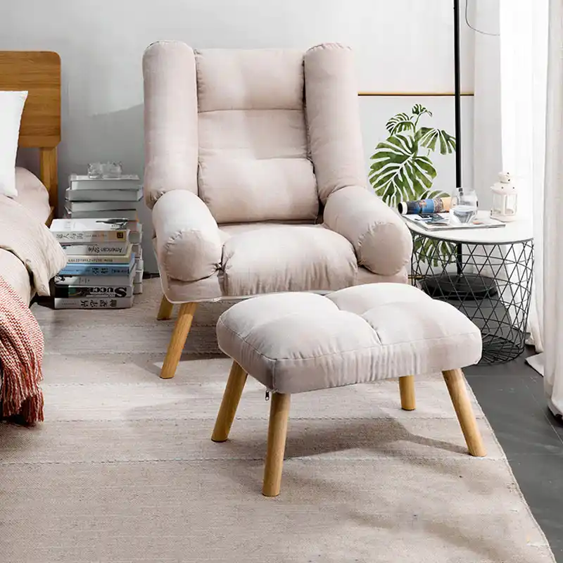 Precoce Lazybones Divano Sedia Pieghevole Casuale Semplice Poltrona Letto Singola Nordic Camera Da Letto Balcone Reclinabile Piccola Famiglia Aliexpress