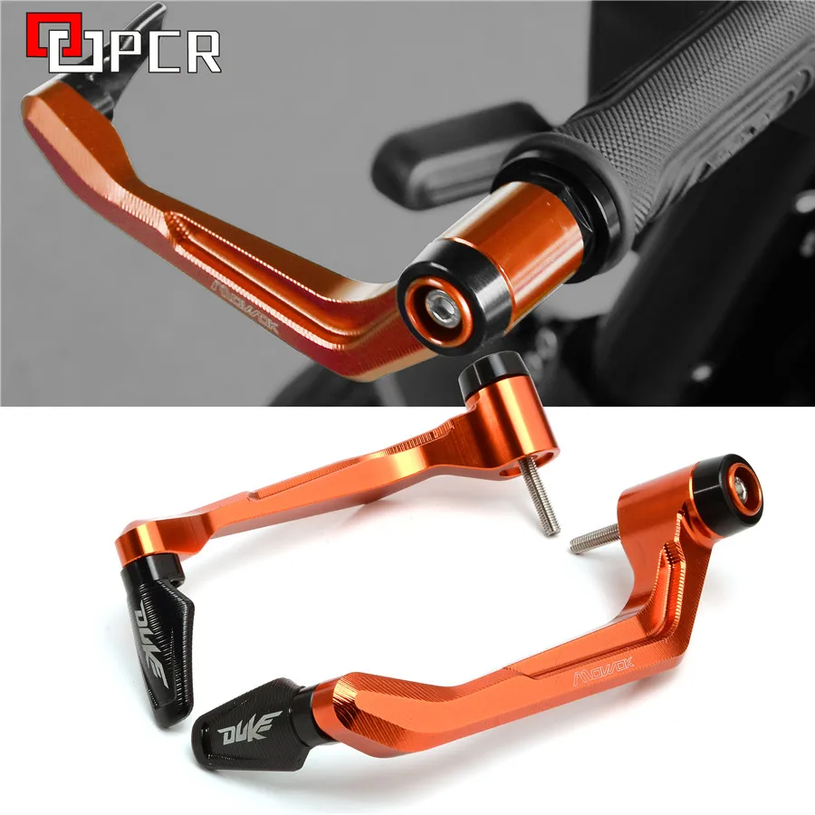 

Fit For KTM DUKE 125 200 250 390 690 790 Motocycle Handlebar Handle grips Bar Ends + Brake Clutch Levers Guard Protector