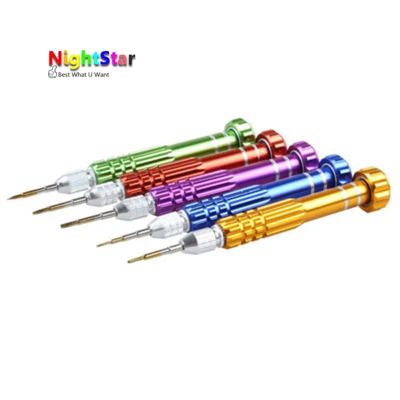 

5 in1 torx set destornillador chave de fenda screwdrivers for iPhone 6 4 5 5C 4S 3G Xiaomi PC Laptop H