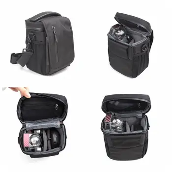 

RCtown Portable RC Quadcopter Carrying Bag Storage Bag with Strap and Waistband for Mavic Pro Drone Black