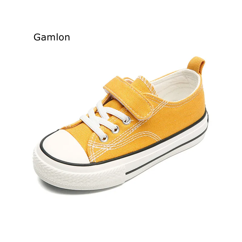 Gamlon الأطفال قماش أحذية الربيع و الخريف 2018 جديد الكورية الطفل الفتيان الفتيات Snearkers عارضة رياض الأطفال الفتيات أحذية