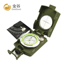 K4074 Многофункциональный Американский армейский зеленый многофункциональный компас