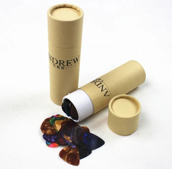 

50pcs guitar picks Pretty Paper Barrel packaging thickness 0.46mm acoustic electric guitar plectrum guitar accessories parts