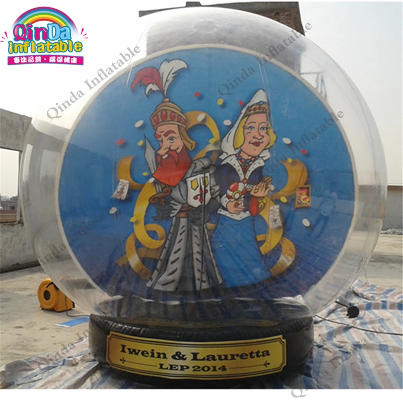 inflatable snow globe ball6