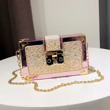 

Women Bag Fashion Sequins Leather Beach Crossbody Shoulder Messenger bolsa masculina sac femme ladies bags borse da donna 2019