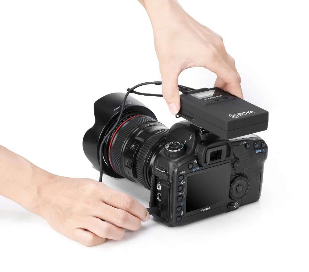 BOYA BY-WM8 Pro-K1 UHF Dual-Channel Lavalier