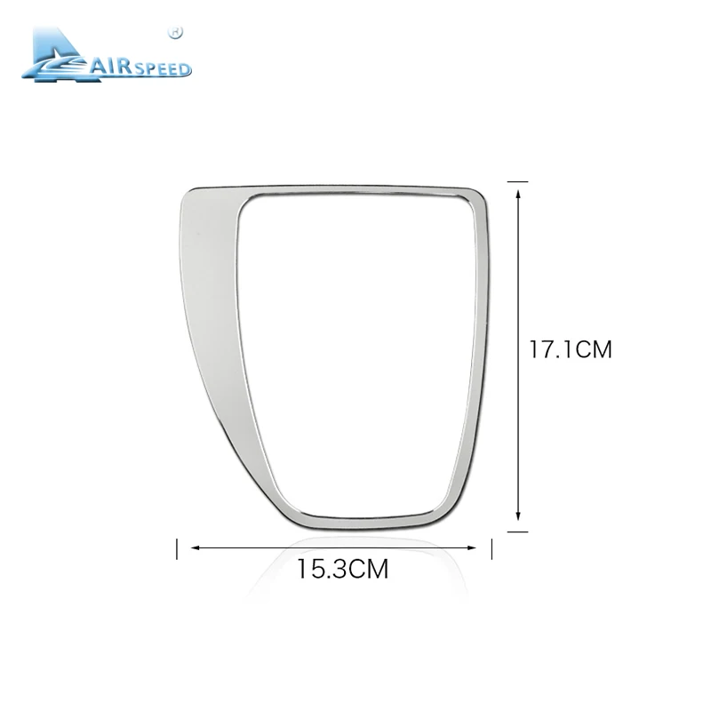 Airspeed алюминиевый сплав для BMW E60 аксессуары BMW E60 наклейка s для BMW E60 внутренняя отделка автомобиля панельная Накладка для коробки передач наклейка