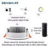 Умный светильник ZigBee 3,0 RGBW, светодиодная лампа, работающая напрямую с Amazon Echo Plus, 12 Вт, умное освещение ► Фото 3/6