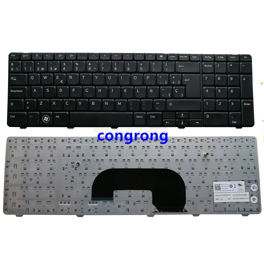 Replace laptop keyboard For DELL For inspiron 17R N7010 UK versionin