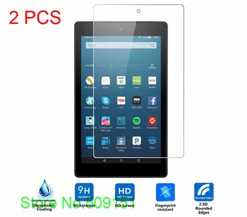 

2 PCS Anti-shatter Tempered Glass film For Amazon Kindle Fire HD 8 HD8 8.0" 2015 2016 2017 Version tablet Screen Protector Films