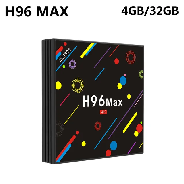 

H96 Max Rockchip RK3328 Quad Core 4GB 32GB Android 7.1 TV Box 2.4G/5GHz WiFi USB 3.0 H.265 Bluetooth 4K HD Smart Media Player