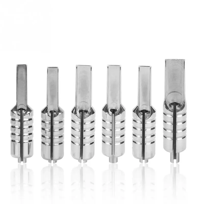 

20mm Stainless Steel Intergrated One-piece Tattoo Grip Tube Tattoo Machine Gun Handle Grips Body Makeup Tattoo Grips