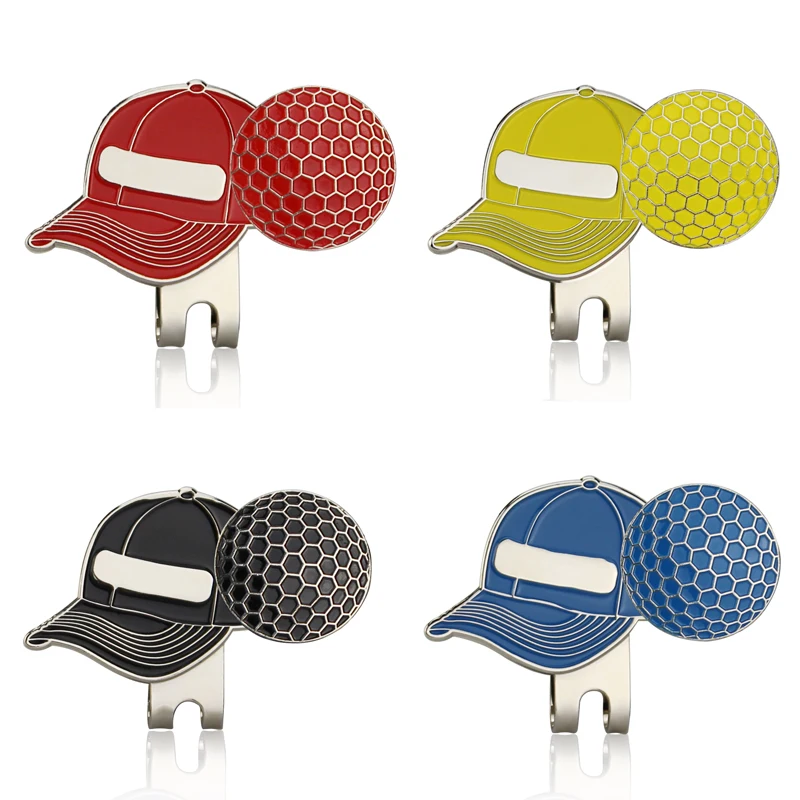 Buy Golf Ball Markers Golf Hat Clips 4 colors Golf Accessories, Wholesale Price