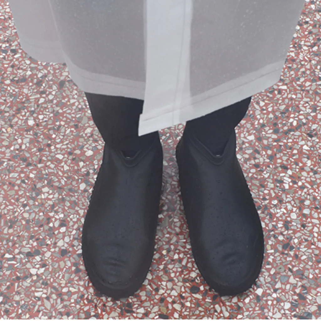 Многоразовые непромокаемые ботинки зимние бахилы водонепроницаемая обувь галоши S/M/L силиконовые всесезонные Аппликаторы бахилы