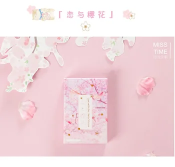 

28 Sheets/Set Novelty Sakura and Love LOMO Card Mini Paper Postcard Message Card Gift Greeting Card