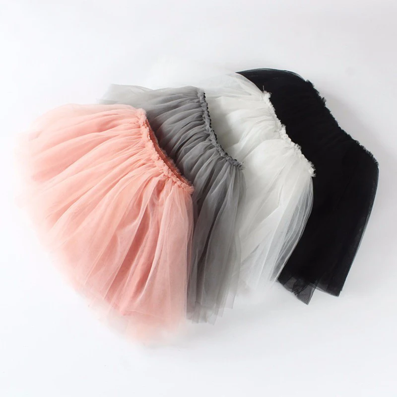 

0-4Y Toddler Kids Tutu Skirt Christmas Princess Baby Girls Tulle Skirts Jupe Fille Newborn Tutu Bebe Baby Ballet Skirt For Party